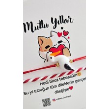 Mith Sb Takı El Yapımı Murano Cam Leylek Marteniçka Bileklik