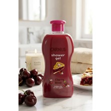 Carnus Duş Jeli Cherry Pie Vişne Turtası Kokulu Yoğun Nemlendirici Vücut Şampuanı Parlatıcı 400 ml