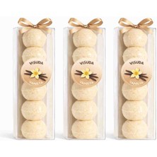 Visuda Sabun Visuda - Köpüren Banyo Topu Vanilya Aromalı / 15 Adet 750GR