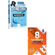 Günay Yayınları 8. Sınıf Bumerang Matematik 32 Haftalık Deneme + Talent Team Genel Deneme(8 Deneme)