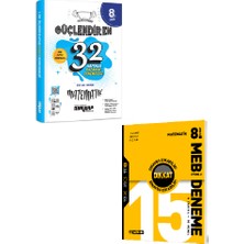 Ankara Yayıncılık 8. Sınıf Matematik Güçlendiren 32 Haftalık Deneme +  (5 Yarıyıl + 10 Genel Deneme)