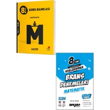 Hız Yayınları 8. Sınıf Matematik Soru Bankası + Ankara Yayıncılık 8. Sınıf Branş Deneme (9 Sarmal 7 Genel Deneme)