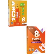 Günay Yayınları 8. Sınıf Zoom Türkçe Soru Bankası + Talent Team Genel Deneme(8 Deneme)