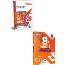 Günay Yayınları 8. Sınıf Bumerang Türkçe Etkinlikli Kitap + Talent Team Genel Deneme(8 Deneme)