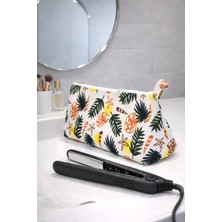 Paris Home Profesyonel Saç Aletleri Çantası - Düzleştirici, Maşa & Şekillendirici Organizer Seyahat Çantası