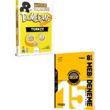 Günay Yayınları 8. Sınıf Bumerang Fen Bilimleri 32 Haftalık Deneme + Hız Yayınları 15 Li Deneme (5 Yarıyıl + 10 Genel Deneme)