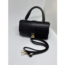 Livayssçanta Luvia Mini Siyah Kadın El ve Omuz Çantası