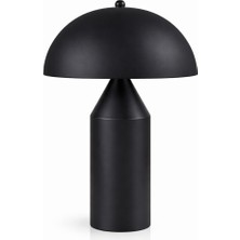 Noya Lighting Masa Lambası - Gece Lambası - Siyah Abajur - Lüks Abajur Modelleri - Masa Üstü Aydınlatma - 45 cm