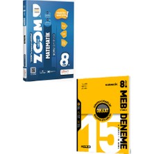 Günay Yayınları 8. Sınıf Zoom Matematik Soru Bankası + Hız Yayınları Branş Deneme (5 Yarıyıl + 10 Genel Deneme)