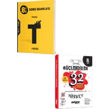 Hız Yayınları 8. Sınıf Türkçe Soru Bankası + Ankara Yayıncılık 8. Sınıf 32 Haftalık Deneme