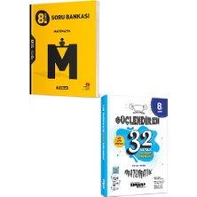 Hız Yayınları 8. Sınıf Matematik Soru Bankası + Ankara Yayıncılık 8. Sınıf 32 Haftalık Deneme