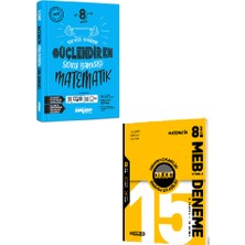 Ankara Yayıncılık 8. Sınıf Matematik Güçlendiren Soru Bankası + Hız Yayınları 15 Li Deneme (5 Yarıyıl + 10 Genel Deneme)