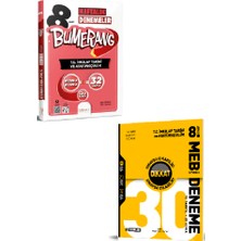 Günay Yayınları 8. Sınıf Bumerang Inkılap 32 Haftalık Deneme + Hız Yayınları 15 Li Deneme (10 Yarıyıl + 20 Genel Deneme)