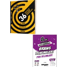 Hız Yayınları 8. Sınıf Fen Bilimleri 36 Haftalık Kazanım Denemeleri + Ankara Yayıncılık Branş Deneme