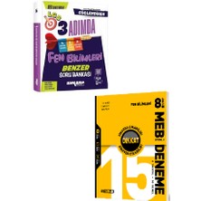 Ankara Yayıncılık 8. Sınıf Fen Bilimleri 3 Adımda Soru Bankası + Hız Yayınları 15 Li Deneme