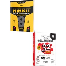 Hız Yayınları 8. Sınıf Hibrit Türkçe Konu Anlatımlı - Etkinlikli Soru Bankası + Ankara Yayıncılık 32 Haftalık Kazanım Denemeleri