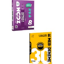 Günay Yayınları 8. Sınıf Zoom Fen Bilimleri Soru Bankası + Hız Yayınları Branş Deneme (10 Yarıyıl + 20 Genel Deneme)