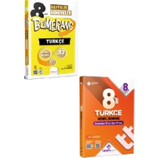 Günay Yayınları 8. Sınıf Bumerang Türkçe 32 Haftalık Deneme + Talent Team Genel Deneme(8 Deneme)