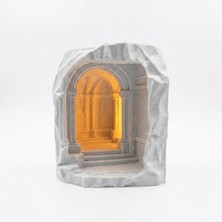 Atatuğ Hediyelik Büyülü Dünyalara Açılan Kapı: 3D Işıklı Booknook Dekoratif Kitaplık Düzenleyici