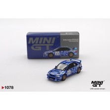 Mini Gt 1078 Subaru Impreza WRC99 #23 2000 Acropolis Rally 1/64 Model Araba