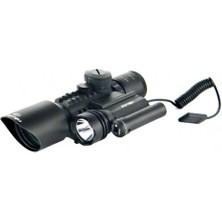 Fantastik Store 3-10X42  Zoomlu Av Tüfeği Dürbünü  Lazeri Zenon Fenerli M9 ( Lisinya )