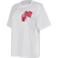 New Balance Nb Lifestyle Women Tshirt WNT1636-WT Beyaz Tişört