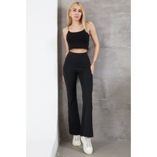 Aesco Kadın İspanyol Paça Tayt