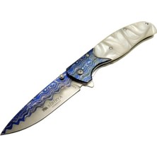 Haps Bugs Cravus Blue Sedef Çakı SK-532-1 20.5 cm