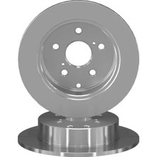 Frowas Fren Dıskı Arka Duz 5 Bjn 290X10X62X57 Toyota Corolla Verso 1.6 2004-2009 / Corolla Verso 1.8 2004-2009 / Corolla Verso 2.0 D-4d 2004-2009