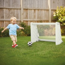 Toha Çocuk Futbol Kalesi 75X100X55 cm | 3+ Yaş Bahçe & Ev Için Plastik Futbol Kalesi (Top Hariç)