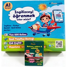Mindoland A1 Doğa-Renkler ve Taşıtlar Kelimeleri Serisi