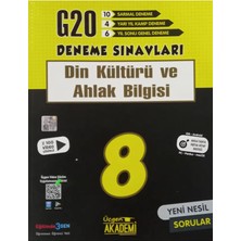 Karma Kitaplar 8.sınıf Din Kültürü ve Ahlak Bilgisi 20 Li Deneme Sınavı Üçgen Yayıncılık