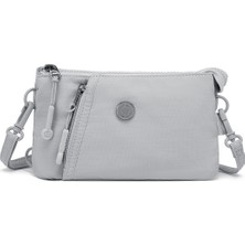 Smart Bags Gri Ultra Hafif Kumaş Günlük Küçük Boy Kadın Telefon Para ve Kart Çantası