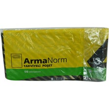 Aesco Armanorm Takviyeli Çanta Poşet  Desen Renk 42X32 50 Adet No:3