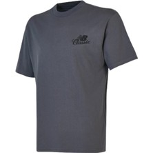 New Balance Nb Lifestyle Men Tshirt MNT1643-GRY Gri Tişört