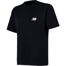 New Balance Nb Lifestyle Men Tshirt MNT1647-BK Siyah Tişört