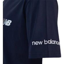 New Balance Nb Lifestyle Men Tshirt MNT1644-AVI Lacivert Tişört