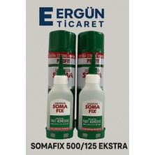 Somafix Hızlı Yapıştırıcı Hızlı Co Ekstra Güçlü 500+125 ml Büyük Boy