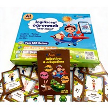 Mindoland A1 Sıfatlar ve Meslekler Kelimeleri Serisi