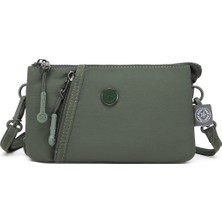 Smart Bags Haki Ultra Hafif Kumaş Günlük Küçük Boy Kadın Telefon Para ve Kart Çantası