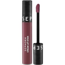 Sephora Cream Lip Stain  Bulaşmayan Kadife Bitişli Ruj - Mat Likit Ruj - 86 English Rose (5 Ml)