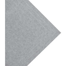 Salteks El Işi Hediyelik Keçe 50X50 1mm Kalınlığında Açık Gri A Kalite Keçe