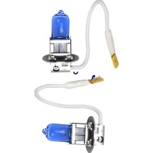 Aliya Ampül H-3 12V.100W. Beyaz 1 Takım Beyaz Işık