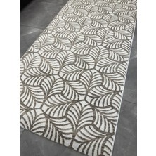 Dinarsu Halı Dinarsu Elit Halı Samira Kahve Kaymaz Taban Yolluk Makinede Yıkanabilir Halı