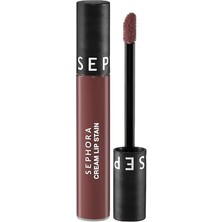 Sephora Cream Lip Stain  Bulaşmayan Kadife Bitişli Ruj - Mat Likit Ruj - 41 Vintage Rosewood (5 Ml)