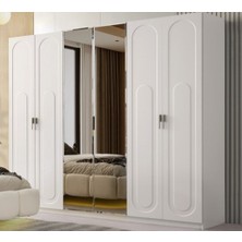 Aydınev Esinti Mdf 6 Kapılı Dolap