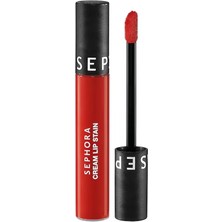 Sephora Cream Lip Stain  Bulaşmayan Kadife Bitişli Ruj - Mat Likit Ruj - 78 Chili Pepper (5 Ml)