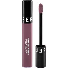 Sephora Cream Lip Stain Bulaşmayan Kadife Bitişli Ruj - Mat Likit Ruj - 13 Marvelous Mauve (5 Ml)