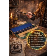 Toyfest Harry Potter Sirius Black Asa Lisanslı Koleksiyon Değnek Mavi Renk Kutulu Hediye Oyuncak 42 cm