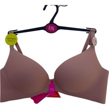 Double Push-Up Çift Destekli Balenli Lazer Kesim Iz Yapmaz Sütyen (F.k Lingerıe 533)